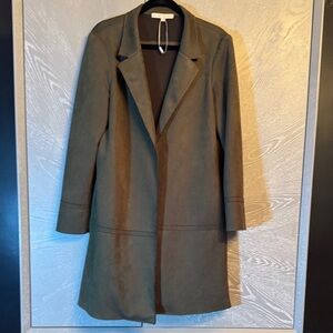 Preston & York Olive Trench Coat